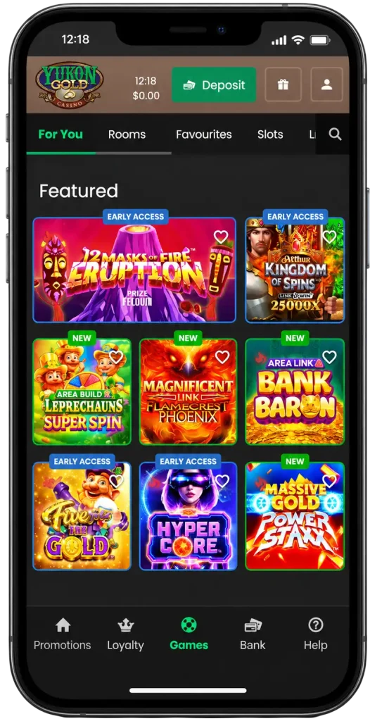 Yukon Gold Casino App